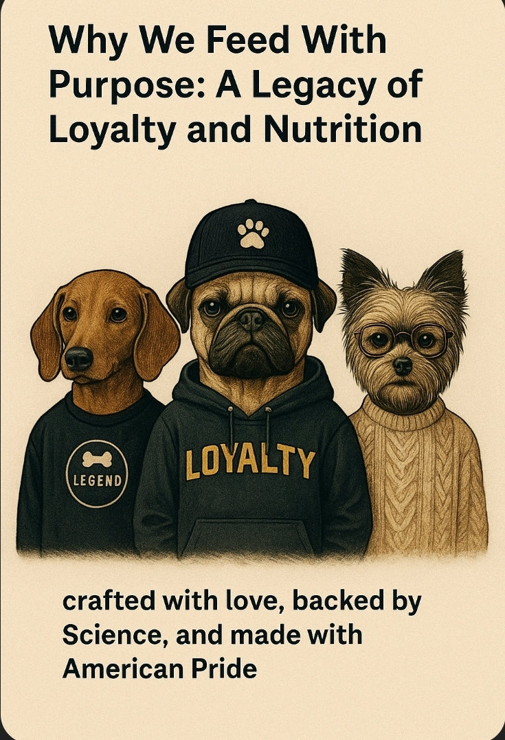 Why We Feed With Purpose: A Legacy of Loyalty and Nutrition